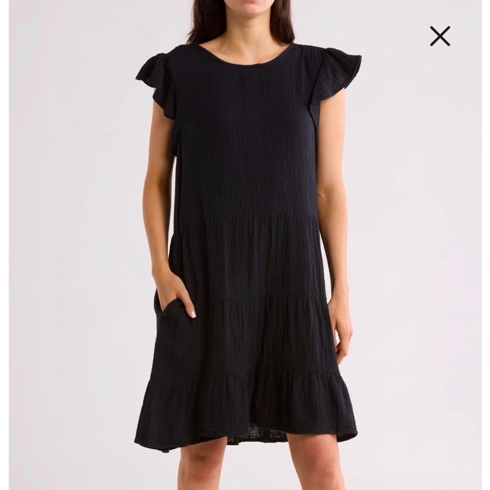 NWT Flutter Sleeve Tiered Cotton Dress
Maisie